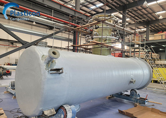 Tanques de FRP de pressão múltipla Tanques de armazenamento de FRP químicos industriais