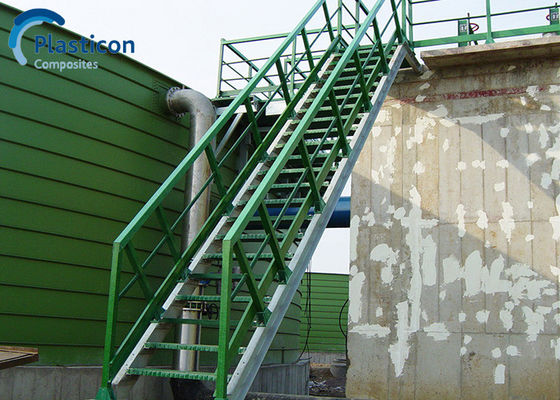 FRP Pultrusion resistente a UV 1,5 mm Espessura Frp Pultruded Profiles