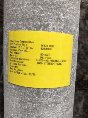 OEM FRP Flange com ANSI padrão e ligação de parafusos