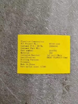 Material de FRP de fibra de vidro para aplicação industrial