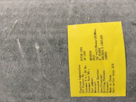 Intervalo de pressão PN6-PN16 GRP Flange GRP Flange de vidro reforçado de plástico