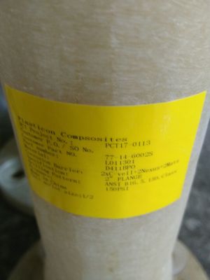 Pressão PN16 GRP Flange Fibra de vidro reforçada de plástico Frp Stub Flange