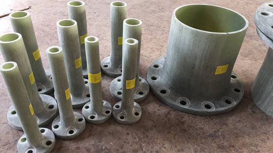 Flanca de FRP industrial EPDM Material da junta de juntas Flanca de FRP de face completa