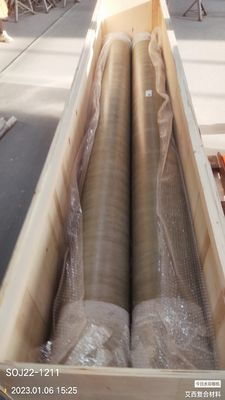 5.8M Tubo GRP DN1000 Tamanho Gel revestimento tubo de fibra de vidro epoxi