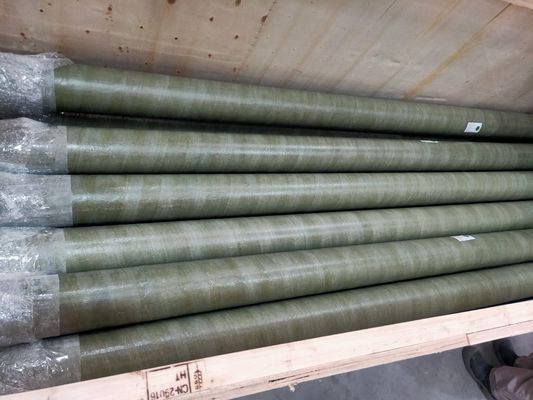 5Tubo de fibra de vidro de 0,8 m Tubo reforçado de fibra de vidro de 2,5 mm de espessura