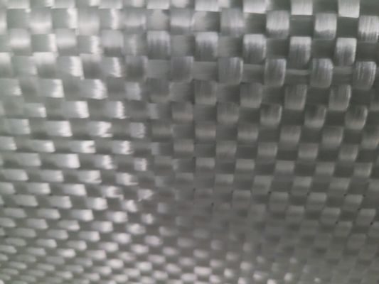 Tecido de fibra de vidro unidirecional revestido com resina, resistente a álcalis